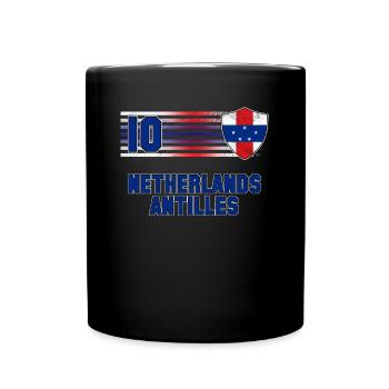 Netherlands Antilles - Full Colour Mug - black - Front