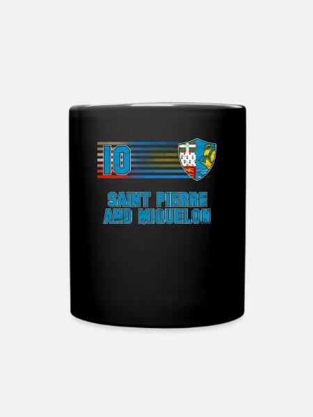 Saint Pierre et Miquelon - Mug uni - noir