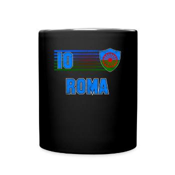 Roma - Tasse einfarbig - Schwarz - Vorne