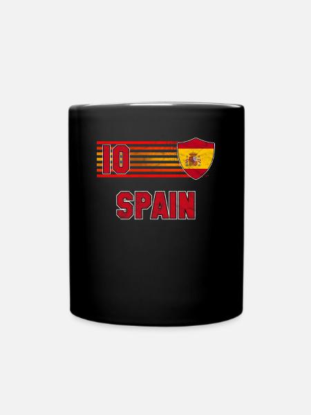 Spanien - Tasse einfarbig - Schwarz