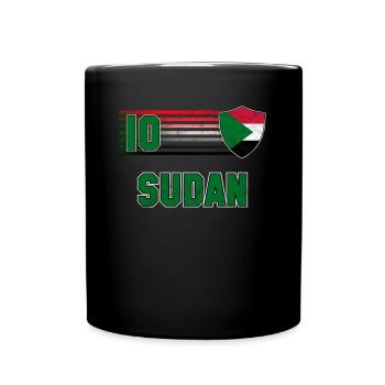 Sudan - Full Colour Mug - black - Front
