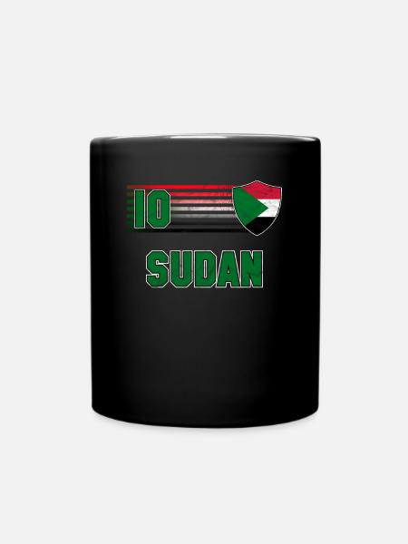 Sudan - Tasse einfarbig - Schwarz