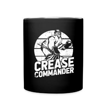 Gant de gardien de but de hockey sur glace Rondelle d’économie - Mug uni - noir - Devant