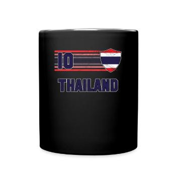 Thaïlande - Mug uni - noir - Devant