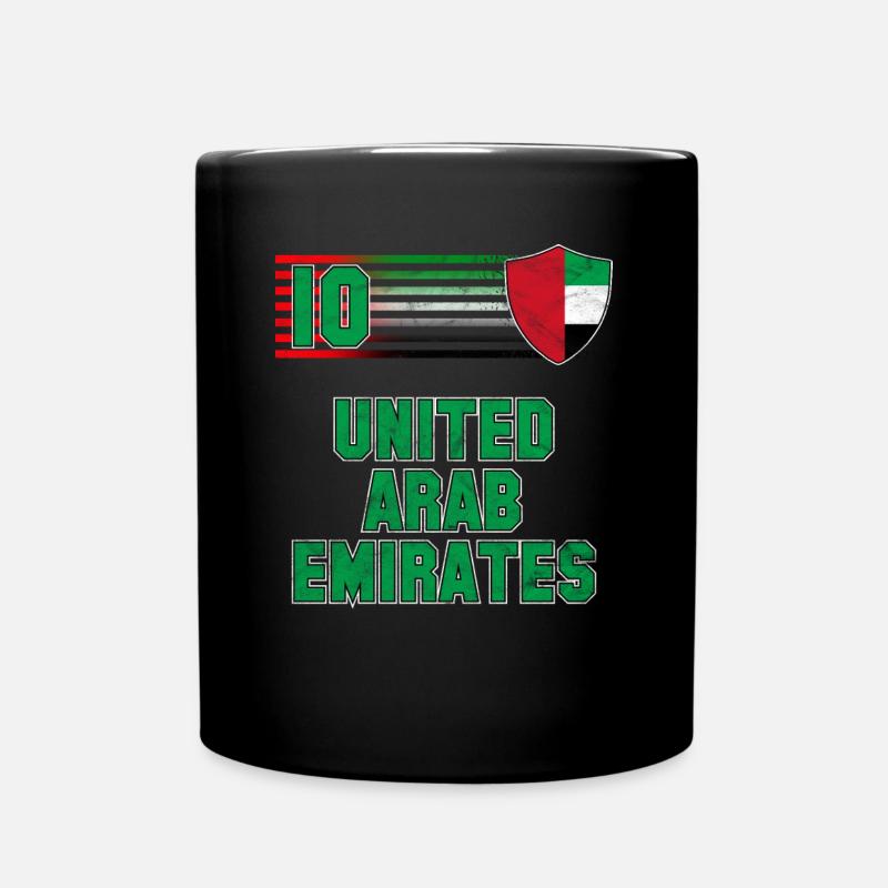 Emirats Arabes Unis - Mug uni - noir