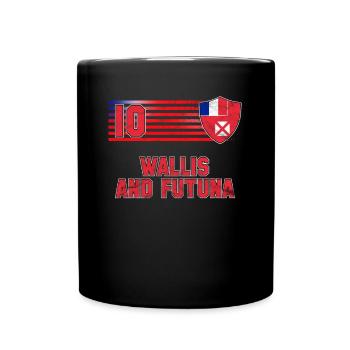 Wallis et Futuna - Mug uni - noir - Devant