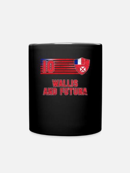 Wallis et Futuna - Mug uni - noir
