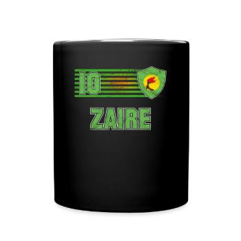 Zaire - Tasse einfarbig - Schwarz - Vorne