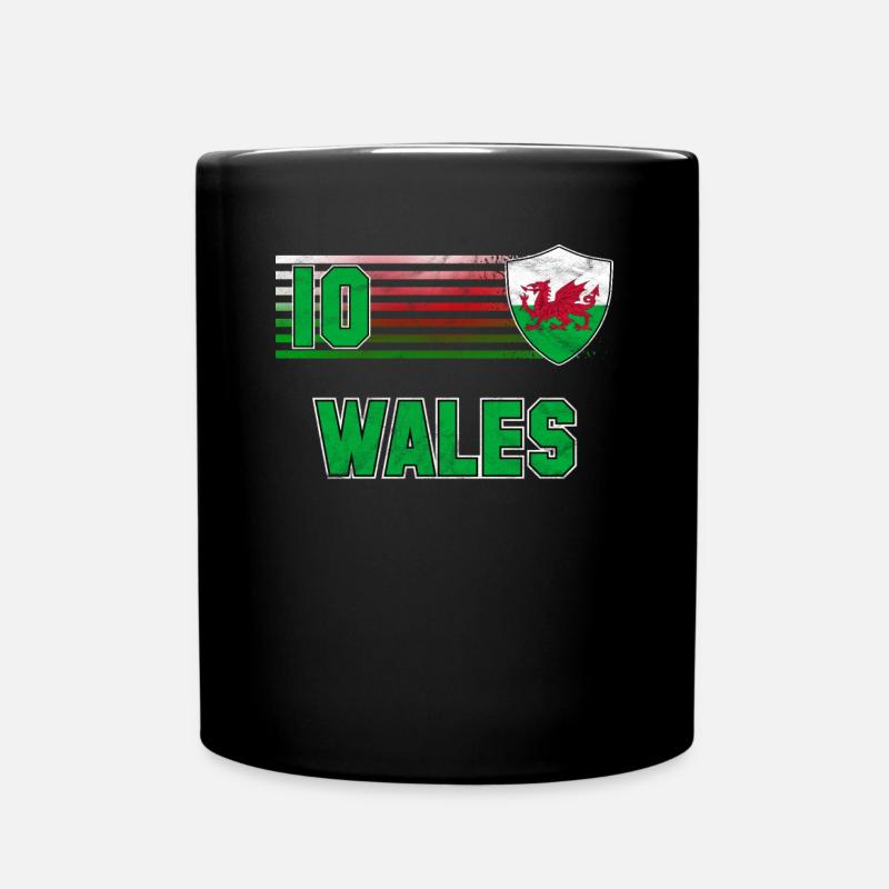 Wales - Tasse einfarbig - Schwarz