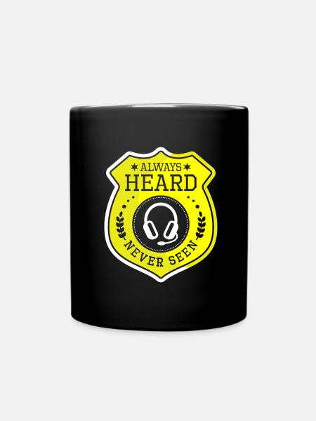 Centre d’opérations du centre de contrôle des appels d’urgence - Mug uni - noir