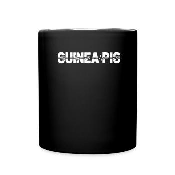 Cochon d’Inde Cochon d’Inde Ekg Heartbeat - Mug uni - noir - Devant