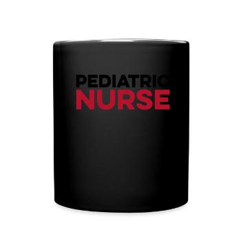 Krankenschwester Infirmière pédiatrique - Mug uni - noir - Devant
