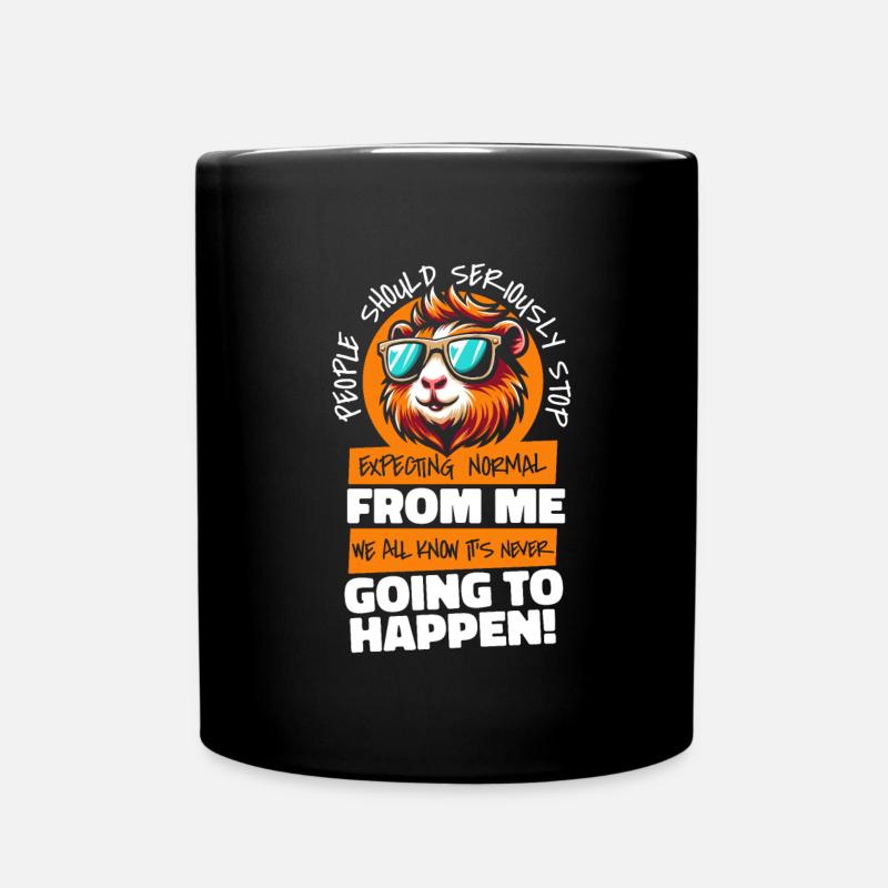 Guinea Pig Guinea Pig - Full Colour Mug - black