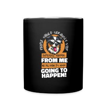 Australian Shepherd - Full Colour Mug - black - Front