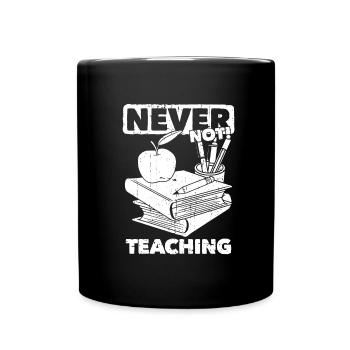 Teacher Pedagogue - Full Colour Mug - black - Front