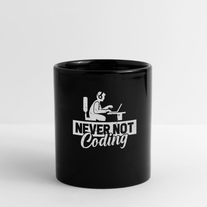 Entwickler Coder Programmierer Tasse einfarbig