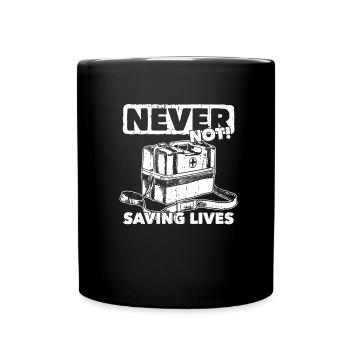 Ambulance Service Paramedic Paramedic - Full Colour Mug - black - Front