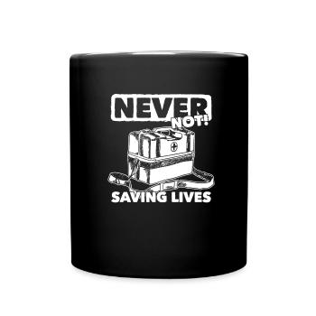 Ambulance Service Paramedics Paramedics - Full Colour Mug - black - Front