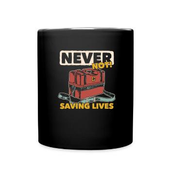 Ambulance Service Paramedics Paramedics - Full Colour Mug - black - Front