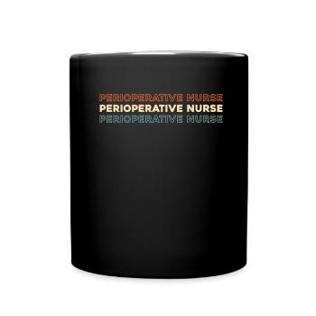 Krankenschwester Perioperative Nurse - Full Colour Mug - black - Front