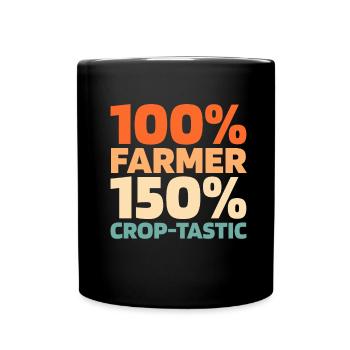 Farmer Farmer - Full Colour Mug - black - Front