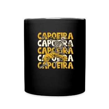 Danse martiale de capoeira - Mug uni - noir - Devant