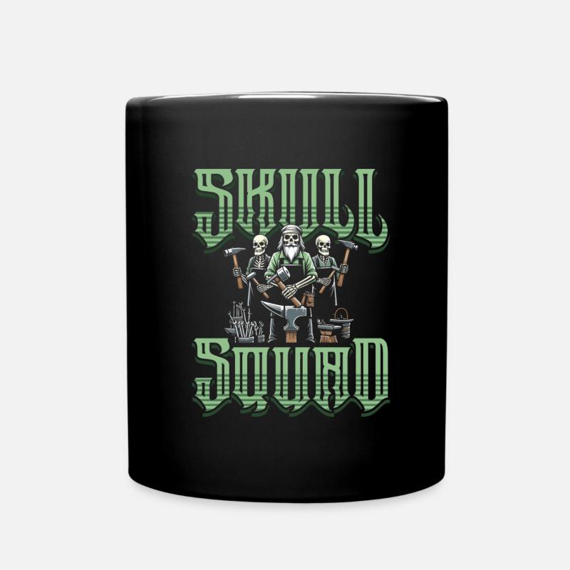 Schmied Metallbauer - Tasse einfarbig - Schwarz