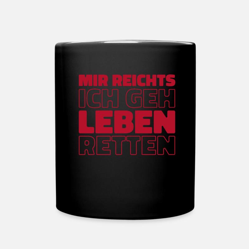 Tischler Schreiner - Tasse einfarbig - Schwarz