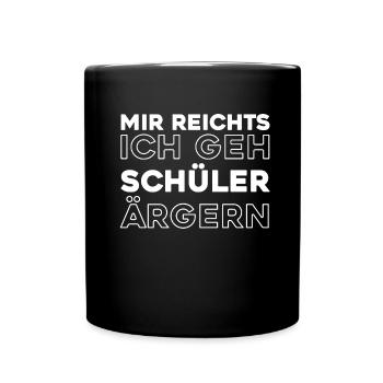 Developer, Coder, Programmer - Full Colour Mug - black - Front