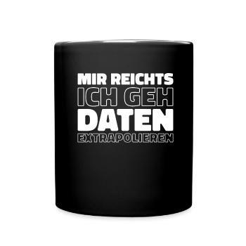 Analyste de données en science des données - Mug uni - noir - Devant