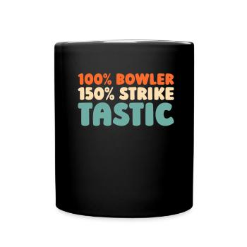 Bowling Bowlen Bowler - Mug uni - noir - Devant