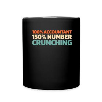 Comptable Conseiller Fiscal - Mug uni - noir - Devant