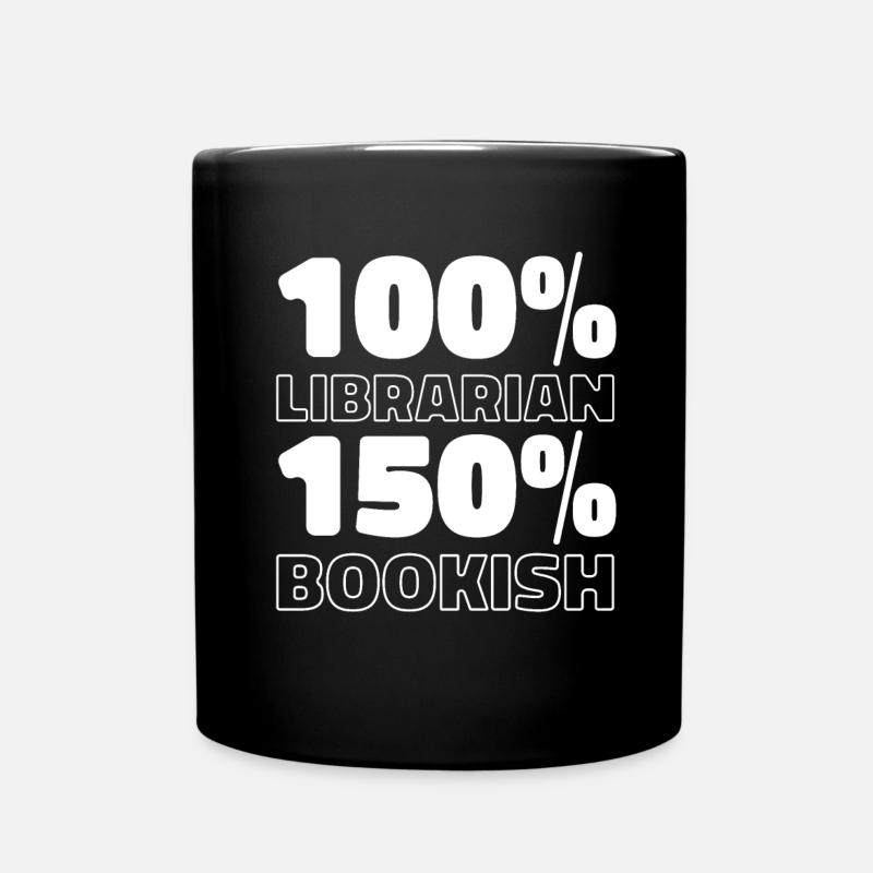 Bibliothécaire - Mug uni - noir
