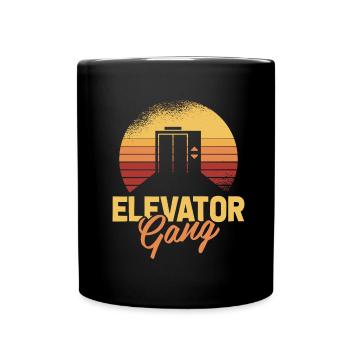 Elevator Elevator - Full Colour Mug - black - Front