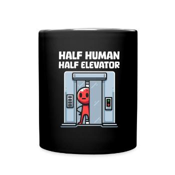 Elevator Elevator - Full Colour Mug - black - Front