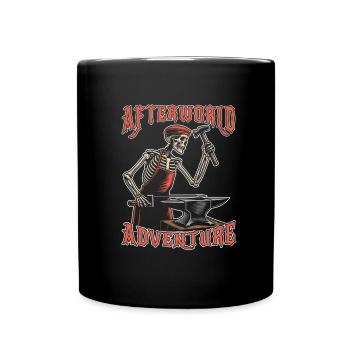 Blacksmith Metalworker Afterworld Adventure - Full Colour Mug - black - Front
