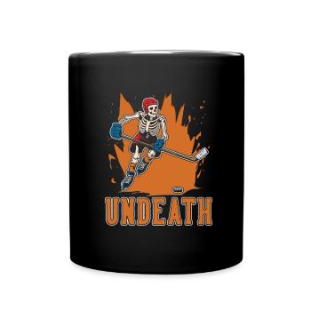 Ice Hockey Undeath - Full Colour Mug - black - Front