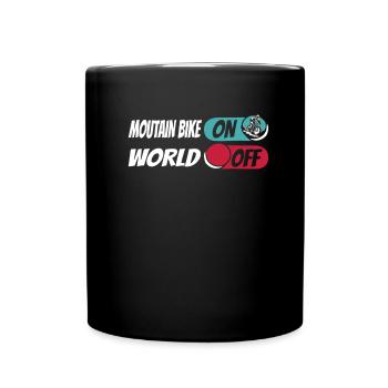 VTT VTT VTT - Mug uni - noir - Devant