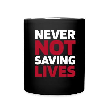 Ambulance Service Paramedic Paramedic - Full Colour Mug - black - Front