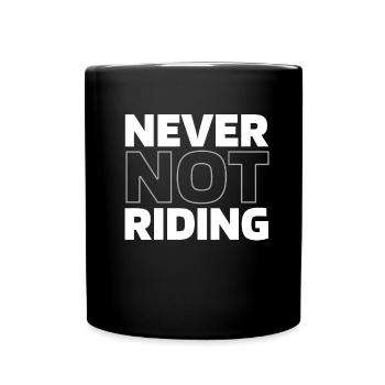 Snowmobile Snowmobile - Full Colour Mug - black - Front