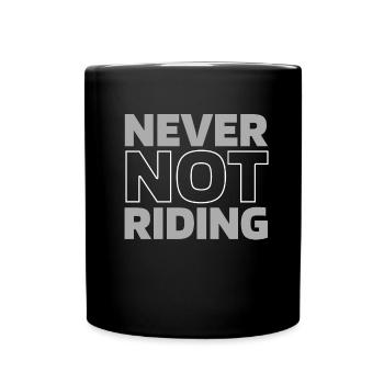 VTT VTT VTT - Mug uni - noir - Devant