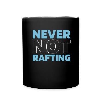 Rafting - Full Colour Mug - black - Front
