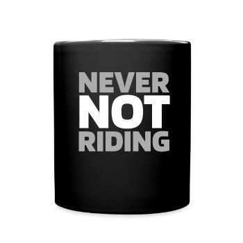 Jet Ski - Tasse einfarbig - Schwarz - Vorne