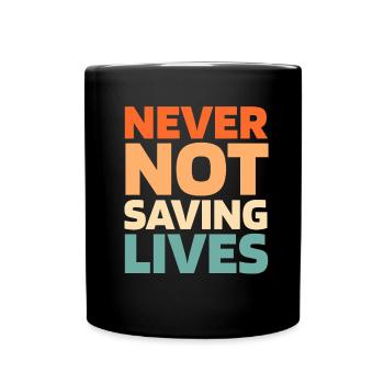 Ambulance Service Paramedic Paramedic - Full Colour Mug - black - Front