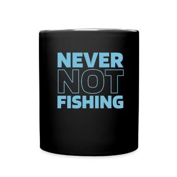 Angler Fishing - Full Colour Mug - black - Front