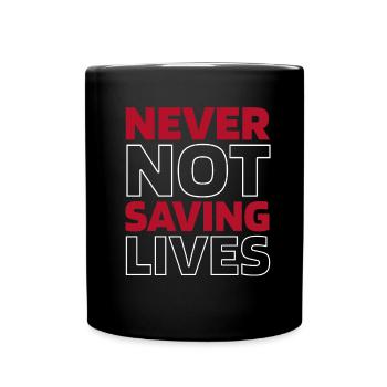 Ambulance Service Paramedic Paramedic - Full Colour Mug - black - Front
