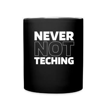 Teacher Pedagogue - Full Colour Mug - black - Front