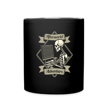 Developer Coder Programmer - Full Colour Mug - black - Front