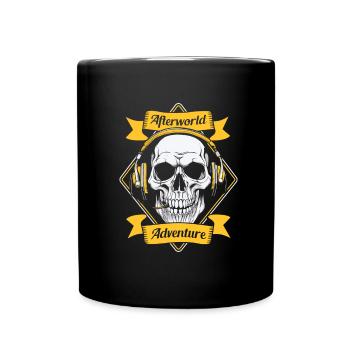 Notruf Leitstelle Einsatzzentrale - Tasse einfarbig - Schwarz - Vorne