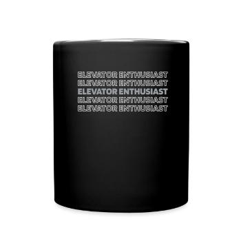 Elevator Elevator - Full Colour Mug - black - Front